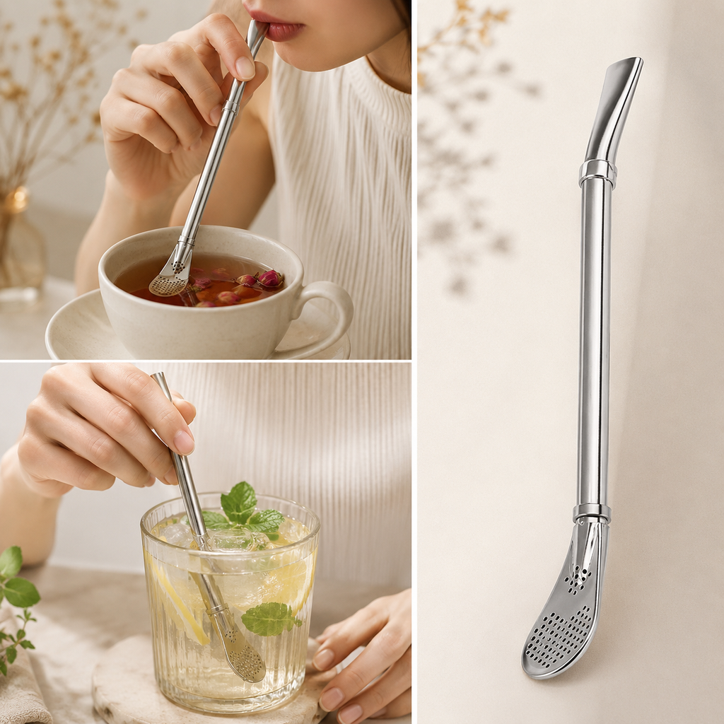 Sip & Strain – 2-in-1 Smart Straw