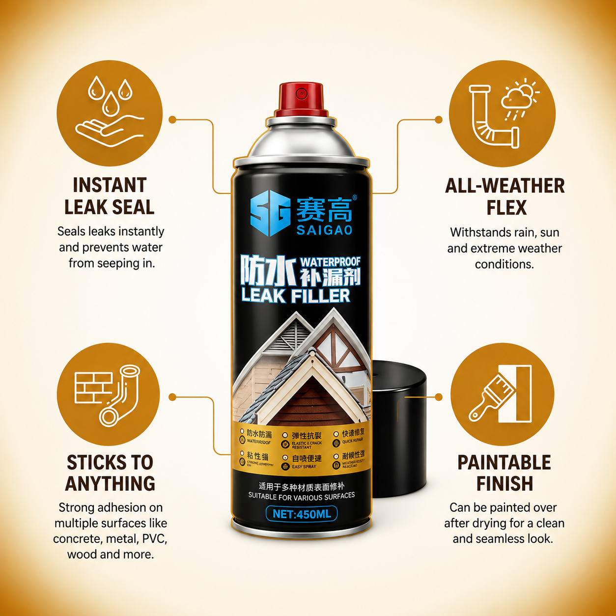 SealMaster - Leak Repair Spray
