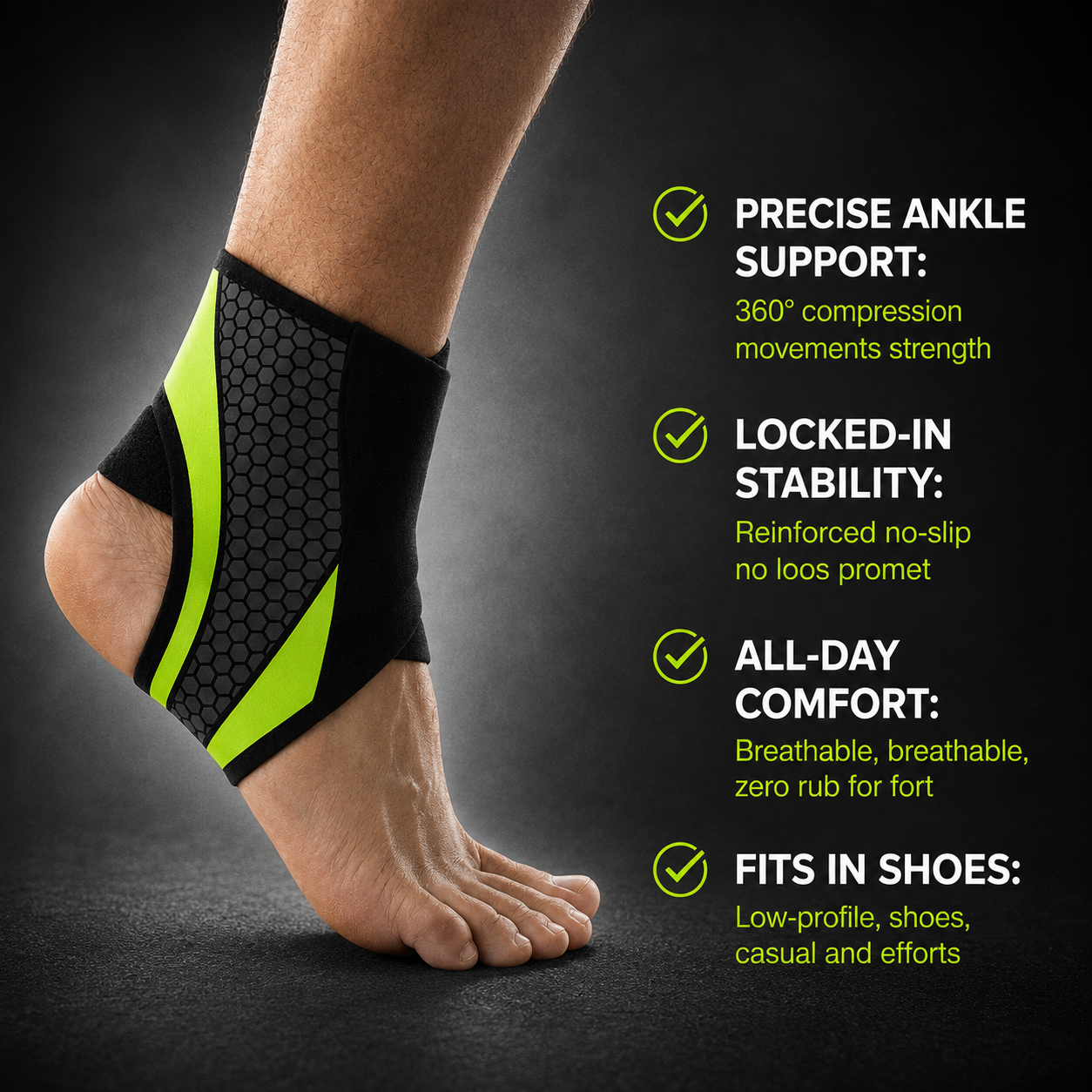 AnkleShield-360 Compression Brace