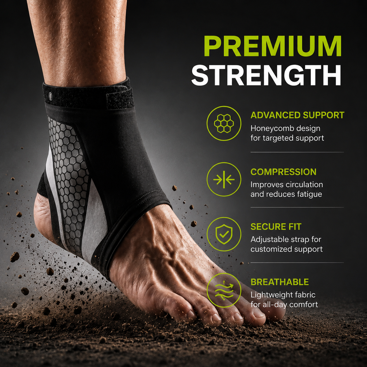 AnkleShield-360 Compression Brace