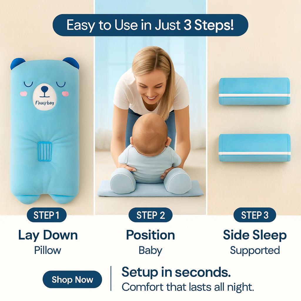 BunnyCloud – Baby Head Shaping & Protection Pillow
