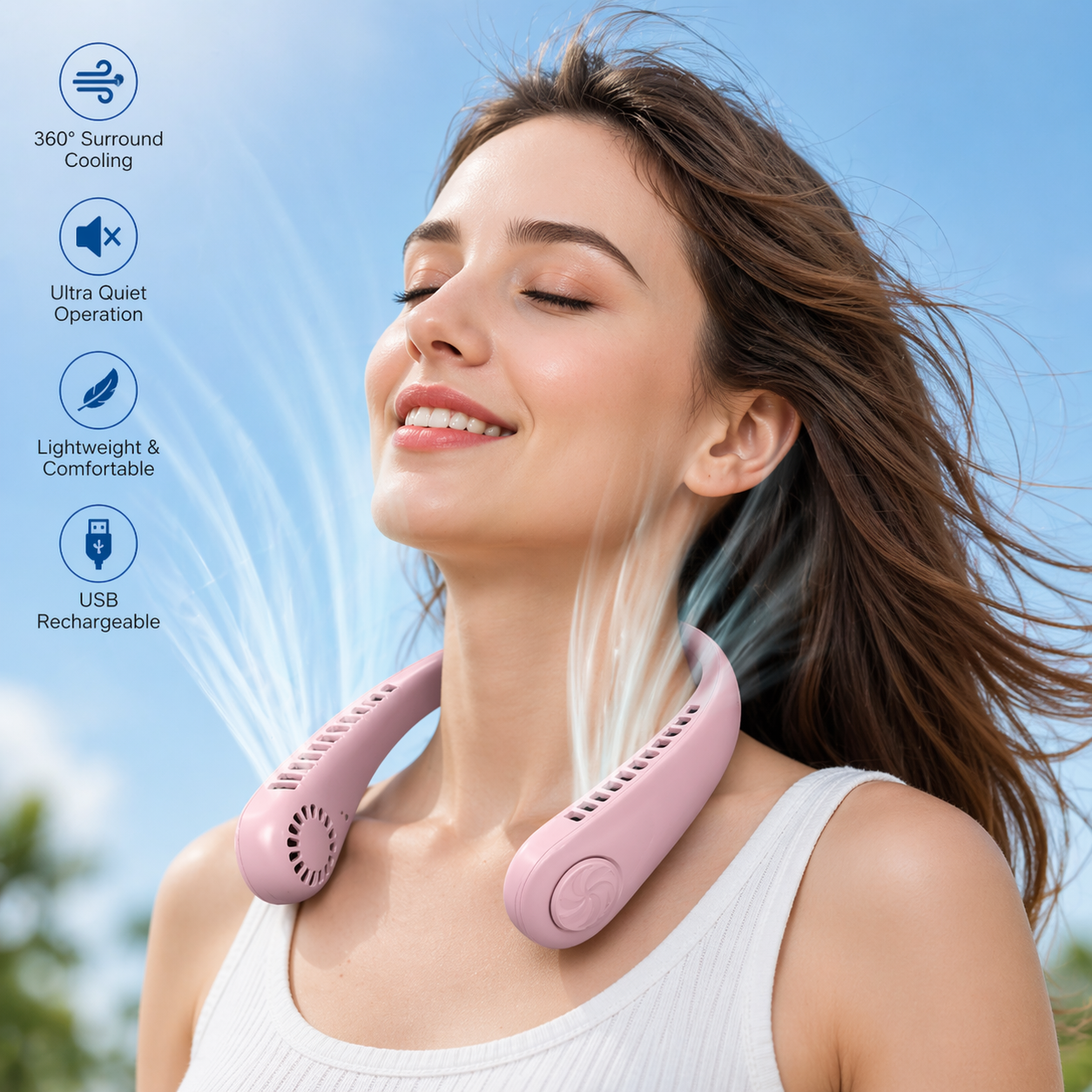 ChillFlow - Portable Neck Fan