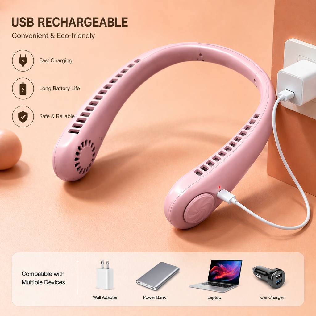 ChillFlow - Portable Neck Fan