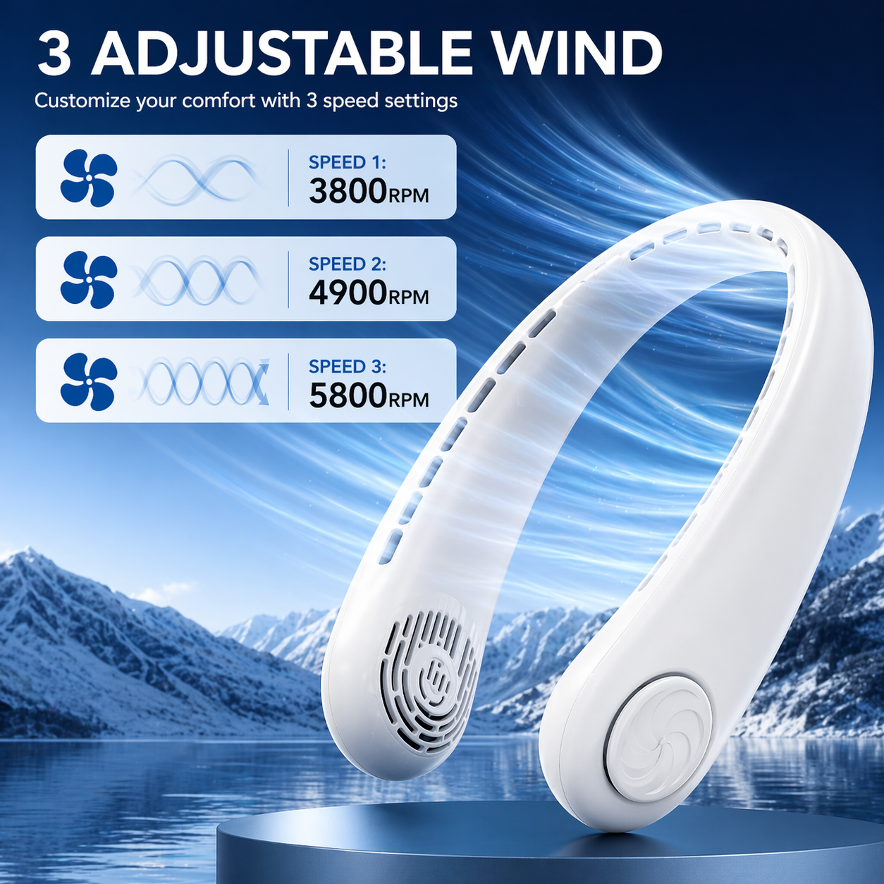 ChillFlow - Portable Neck Fan