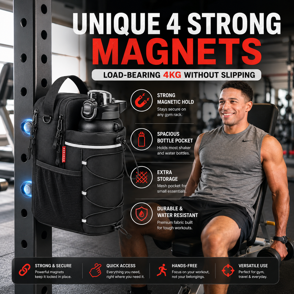 GymVault - Magnetic Gym Bag