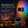MandalaGlow - Solar Mandala Projector Light
