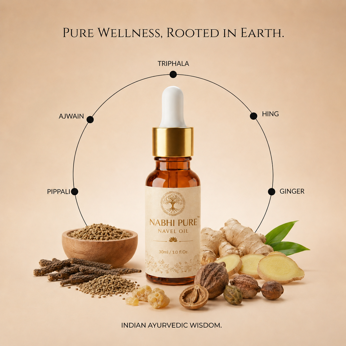 NabhiPure | Balanced Belly Button Oil
