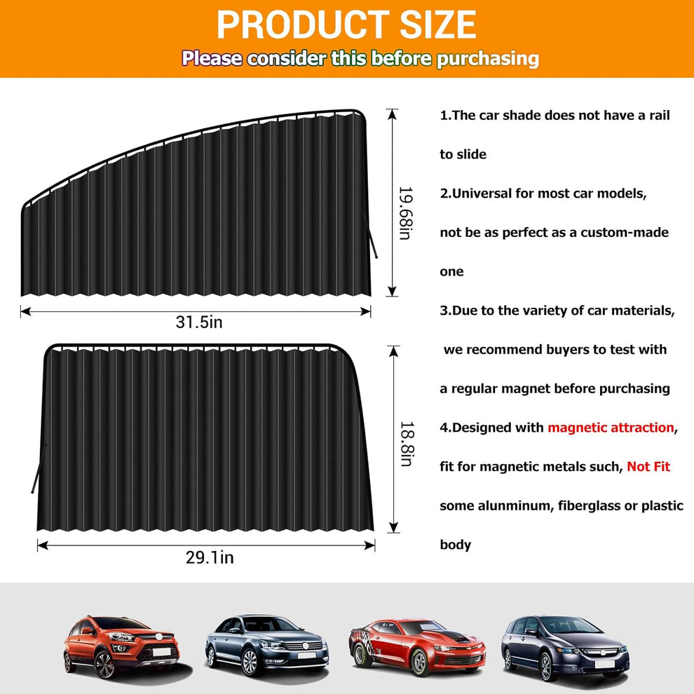 ShadeLux - Car Privacy Curtains