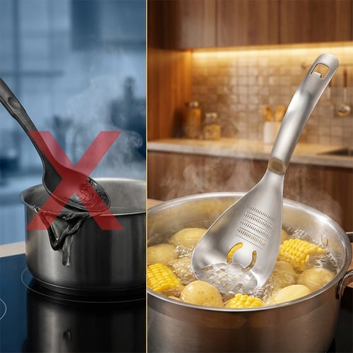 CookBuddy Pro 5-in-1 Spoon, Grater & Bottle opener