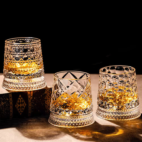 TwistSip-Rotating Whiskey Glass