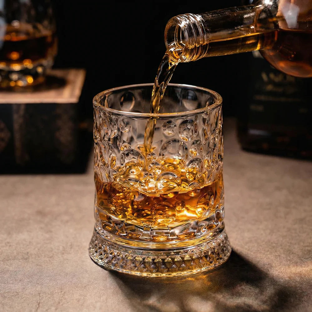 TwistSip-Rotating Whiskey Glass