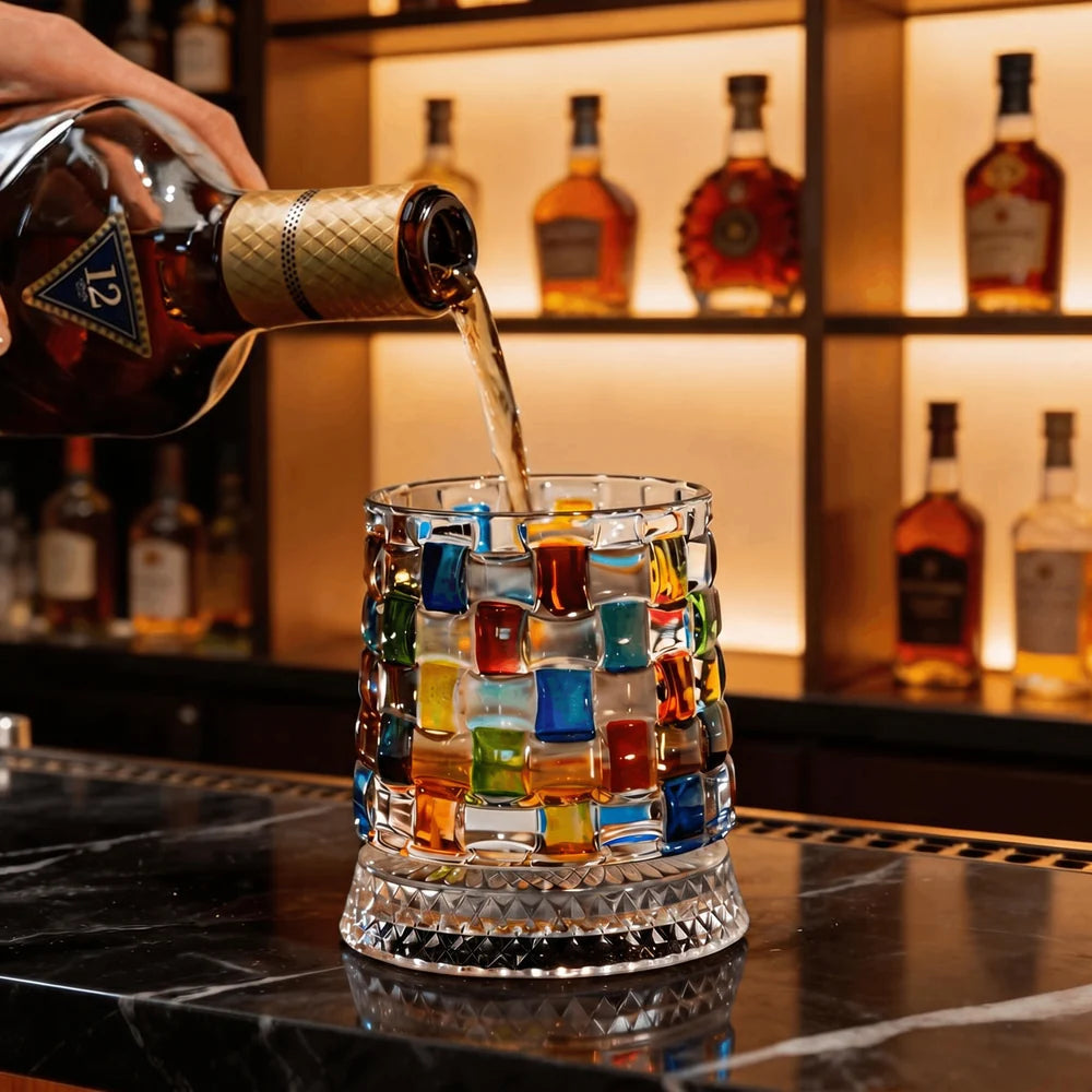 TwistSip-Rotating Whiskey Glass