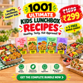 ULTIMATE KIDS LUNCHBOX RECIPES + 5 Bonus Guides