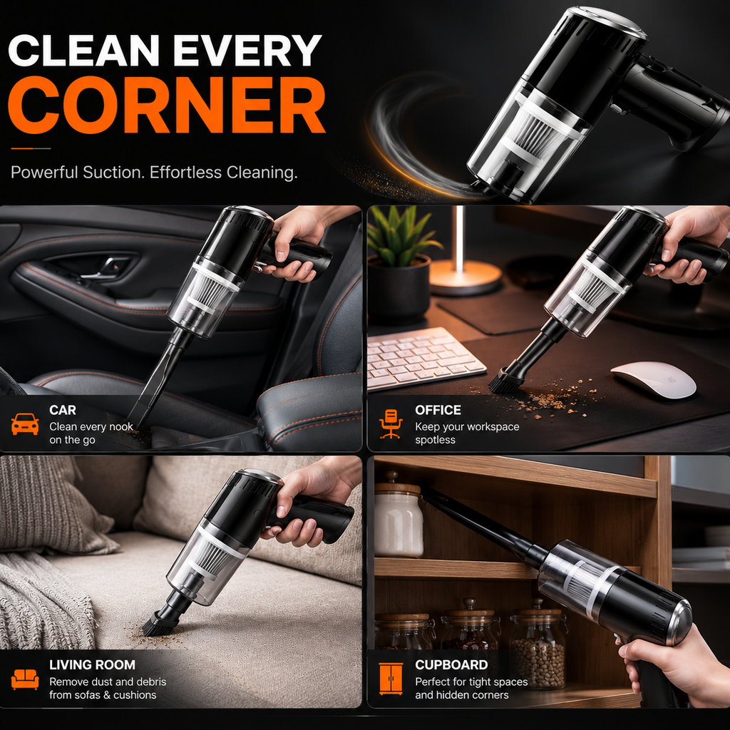 AirPro - Portable Vacuum Cleaner