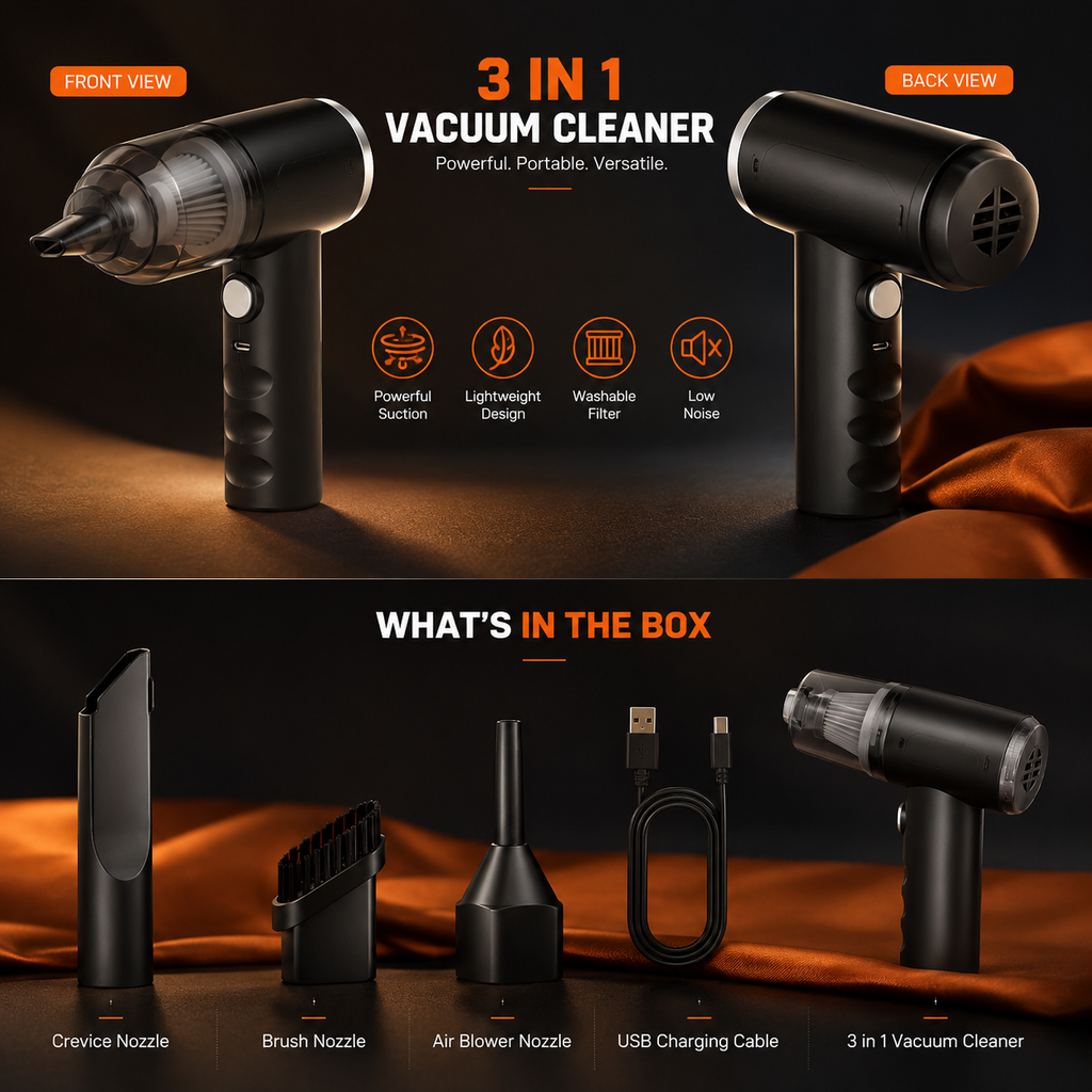 AirPro - Portable Vacuum Cleaner