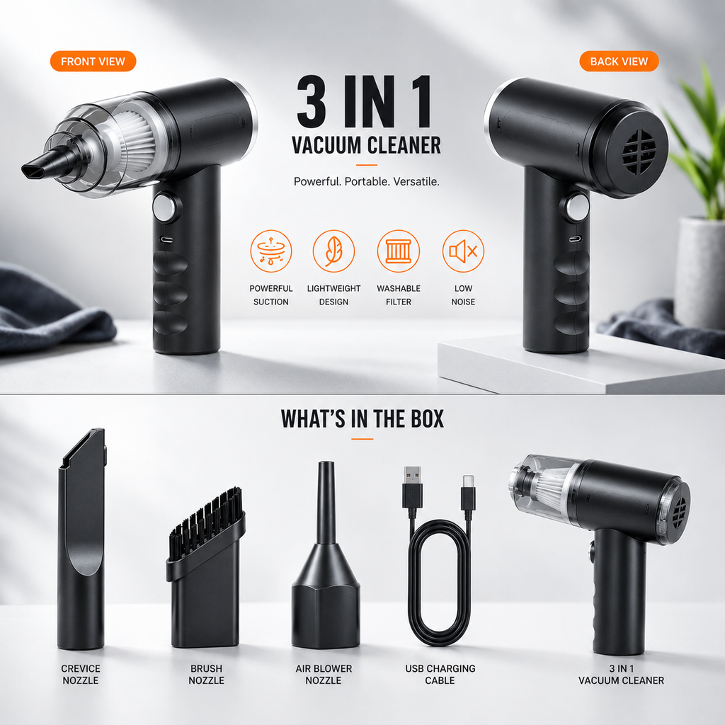 AirPro - Portable Vacuum Cleaner