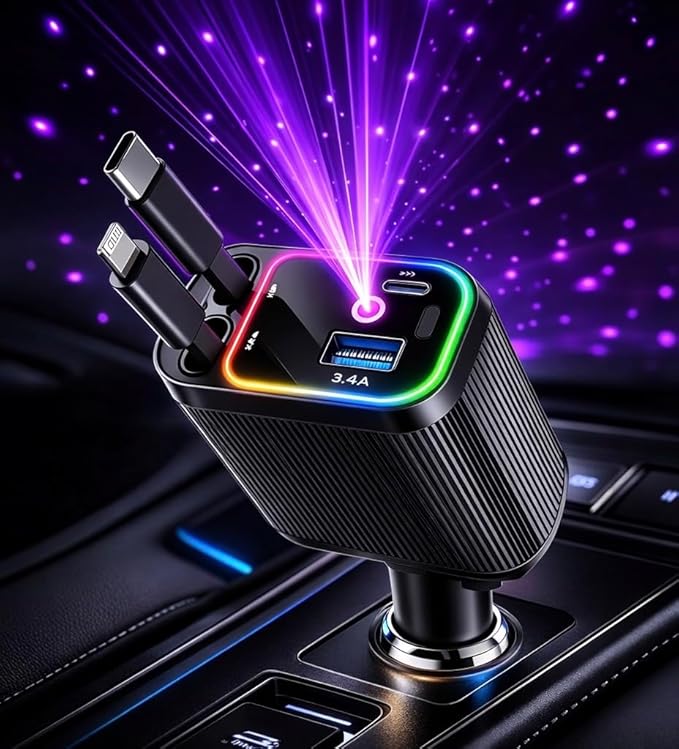 ChargeMate 4 in 1 Car Charger