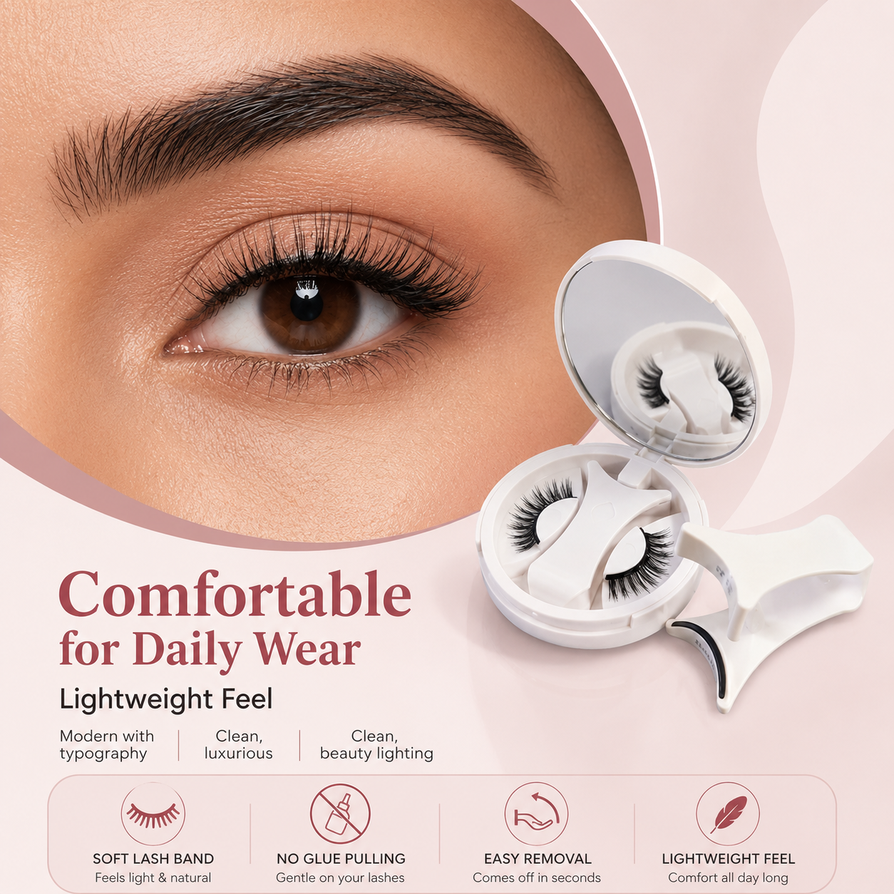 QuickLash - Magnetic Eyelashes Kit