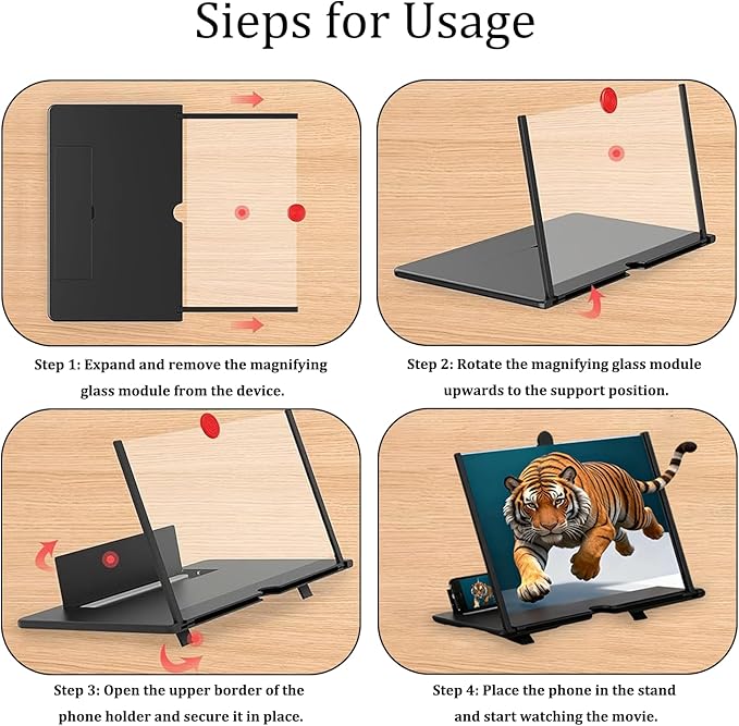 VisionMax™ Mobile Screen Magnifier