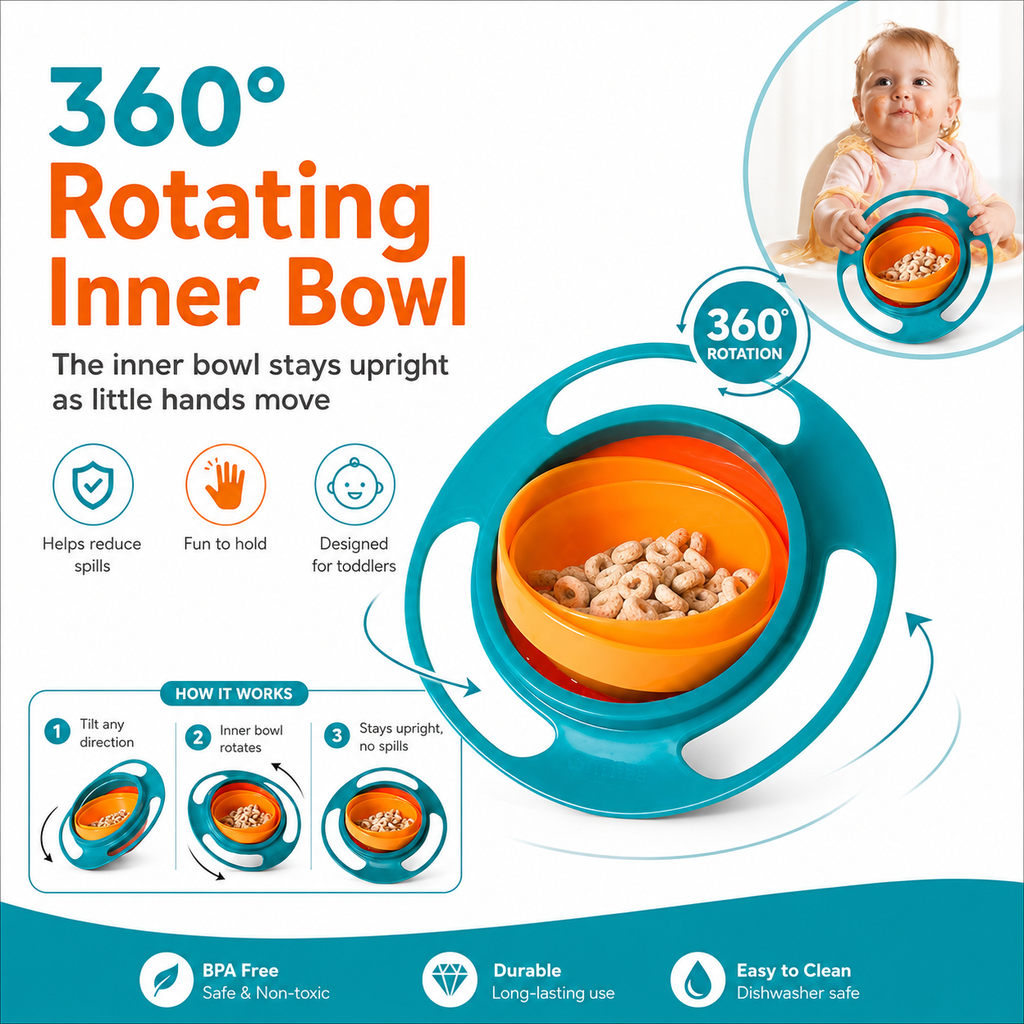 TinyTummy-Spill-Free Bowl