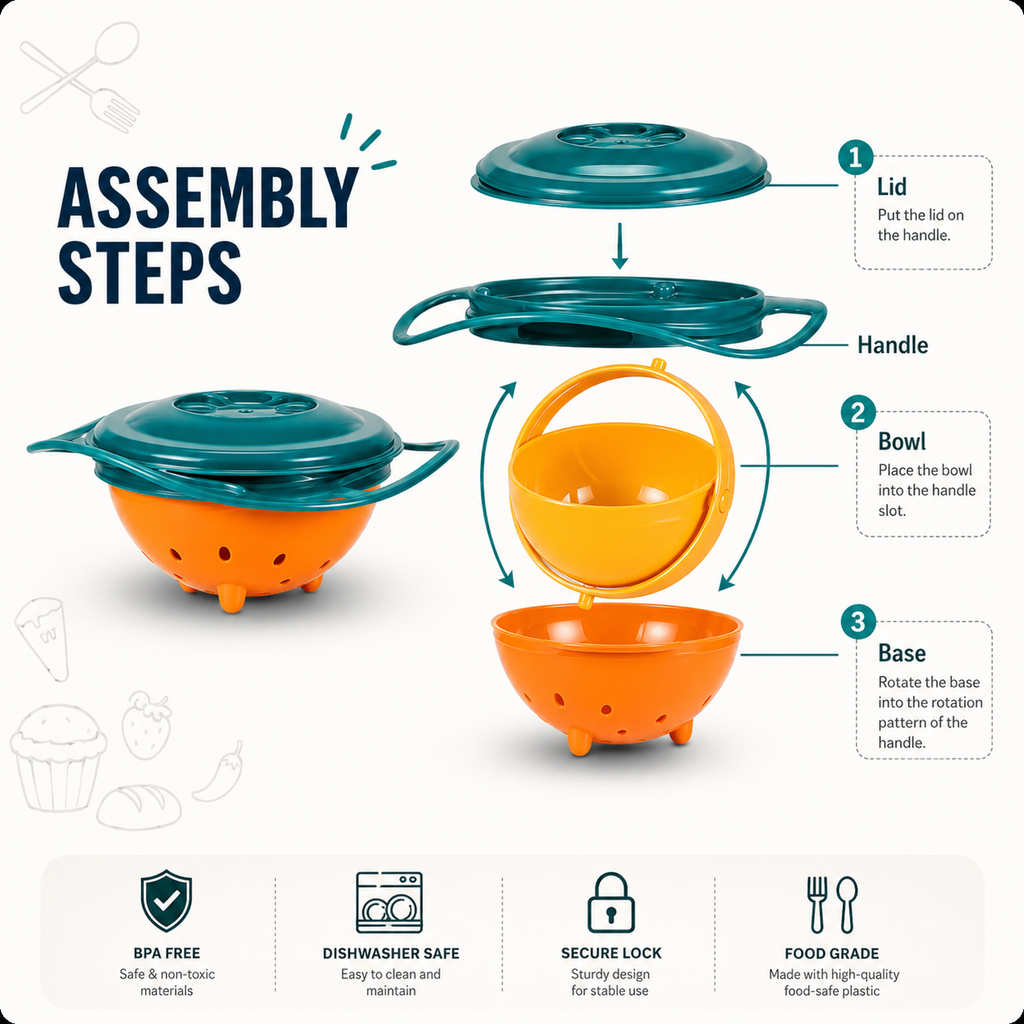 TinyTummy-Spill-Free Bowl