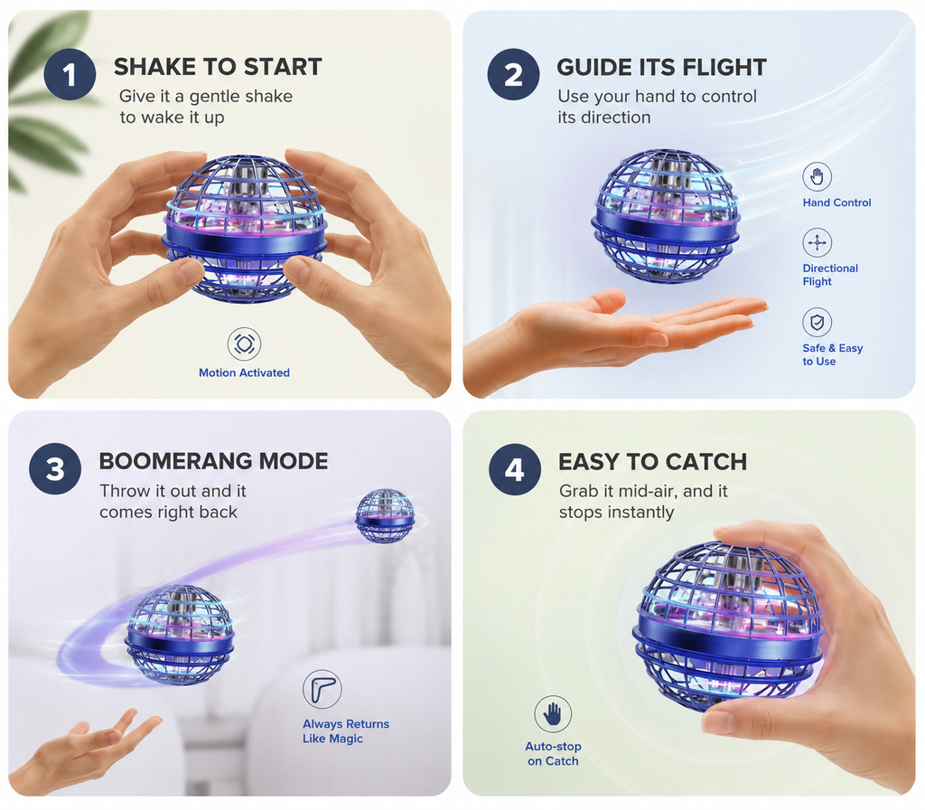 SkySpin-Gesture Flight Ball