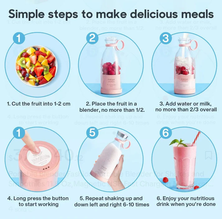 BlendMate™ – Fresh Juice | Fruits, Shakes & More