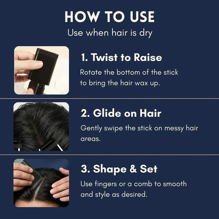 MaxLuk - 2 in 1 Water And Sweat Proof Hair Comb Dye for Men & Women