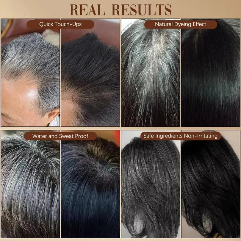 MaxLuk - 2 in 1 Water And Sweat Proof Hair Comb Dye for Men & Women