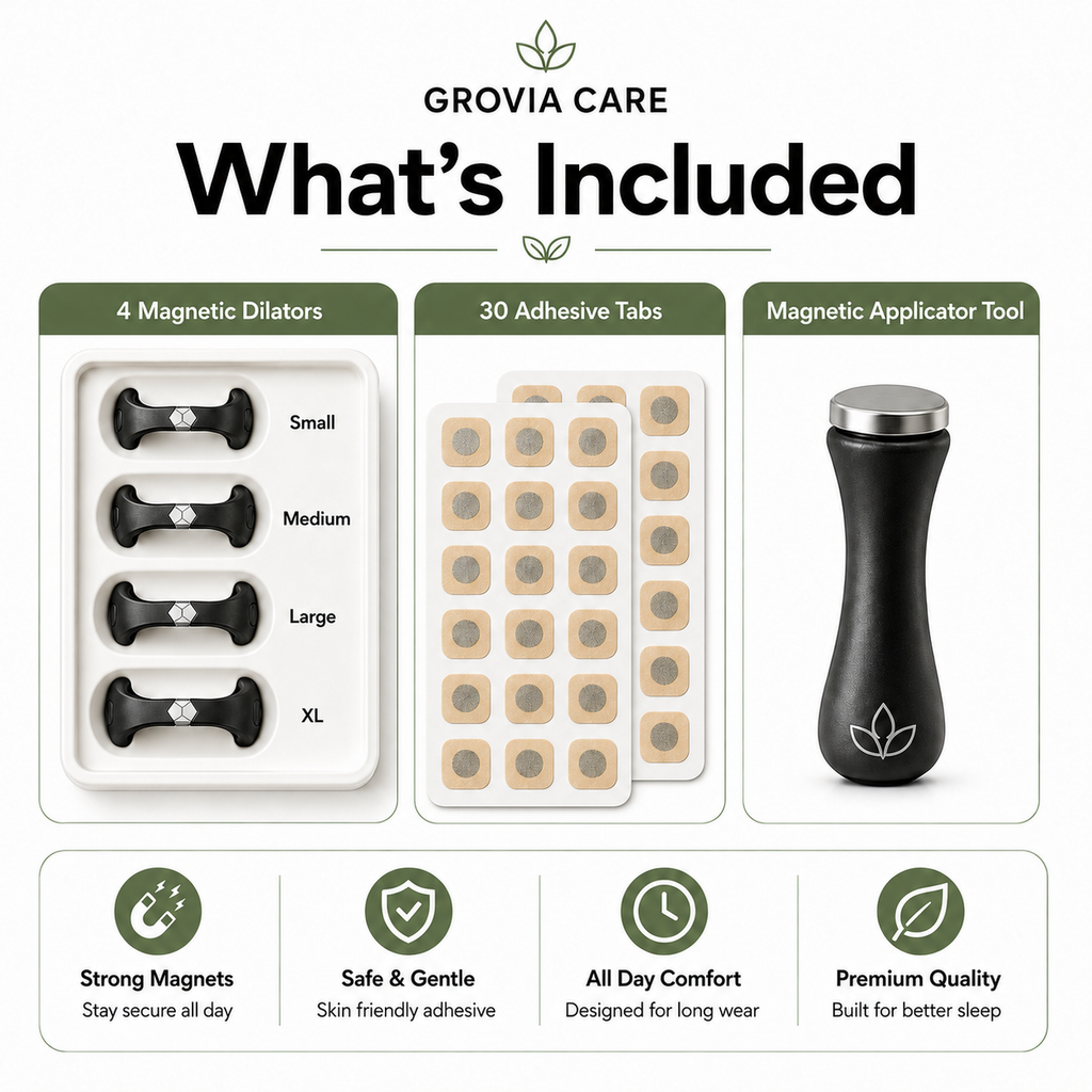 SleepEase Magnetic Nasal Strips