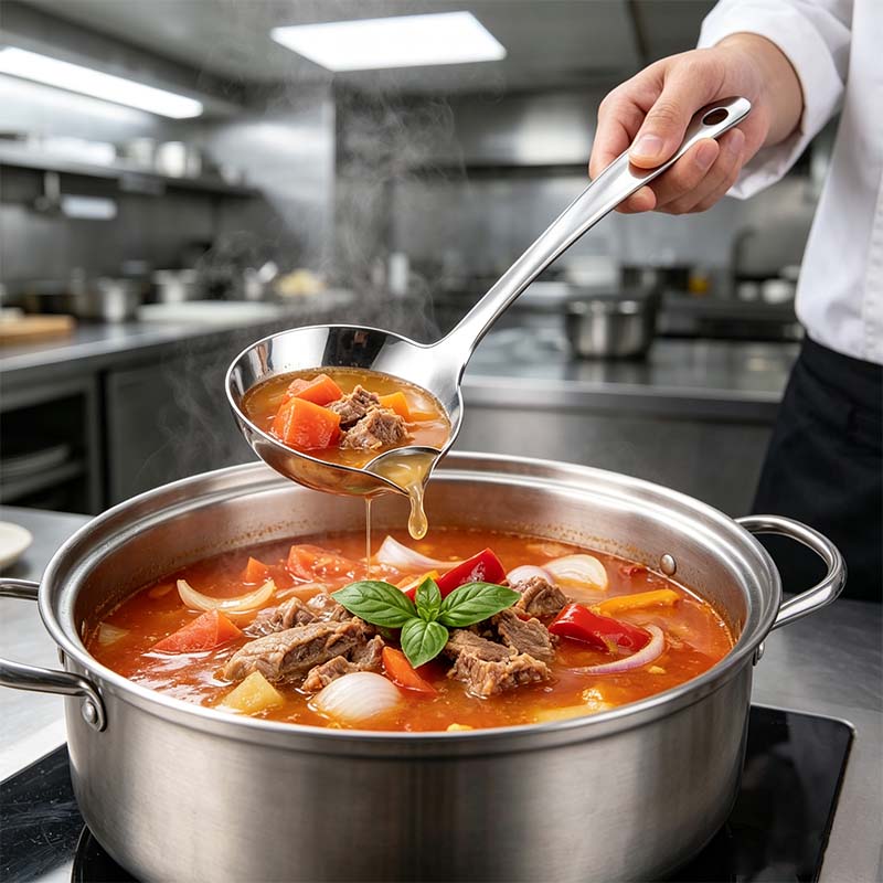 ChefFlow – Stainless Steel Oil Separator Ladle