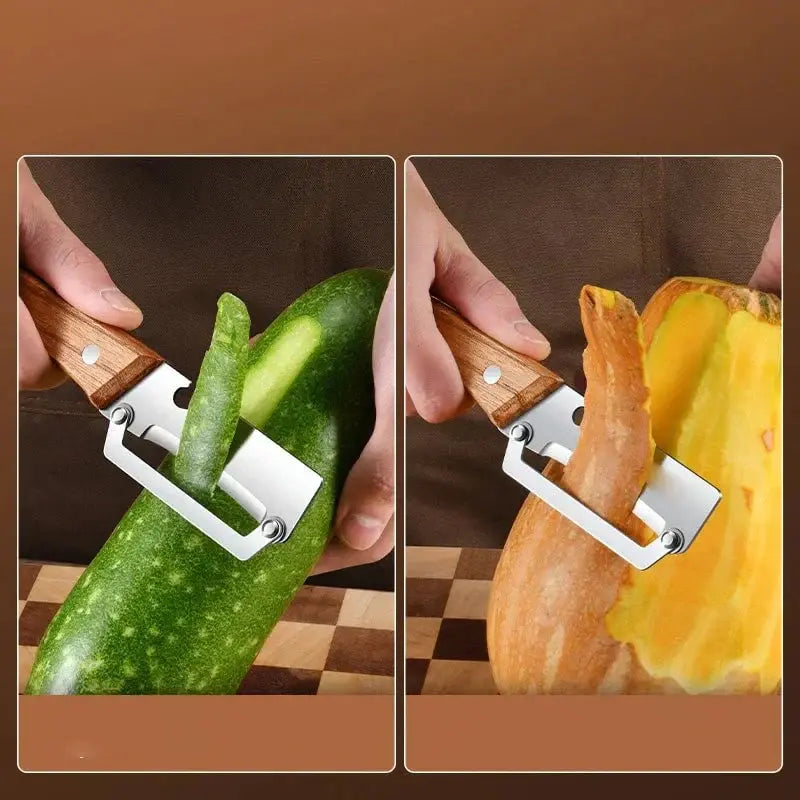 SharpSlicer – Multi-Functional Vegetable Peeler & Bottle Opener