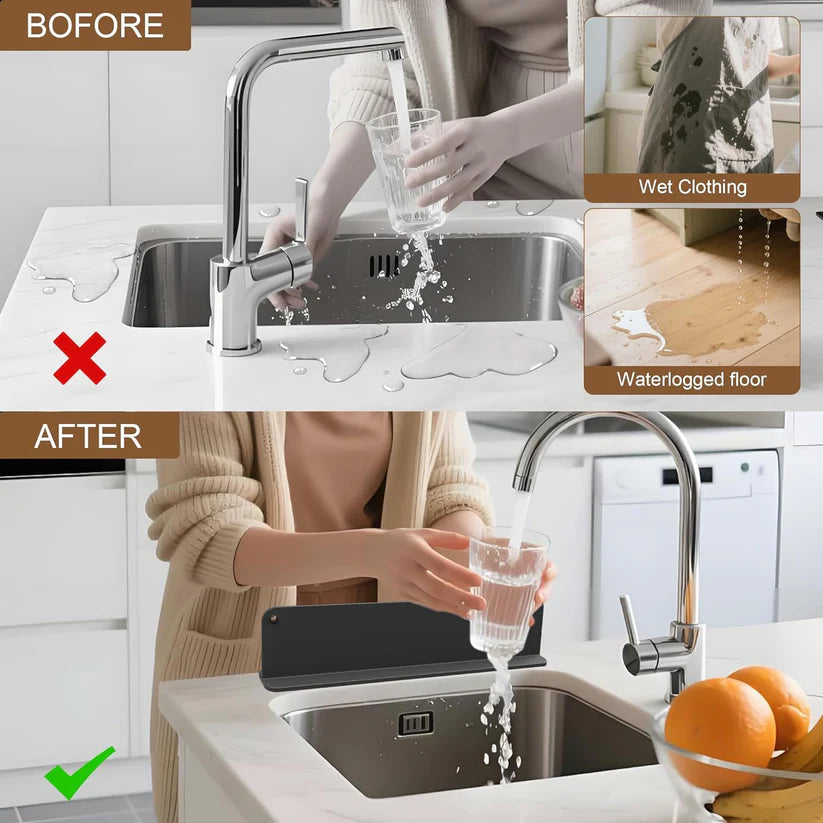 Splash Guard for Kitchen Sink & Countertop