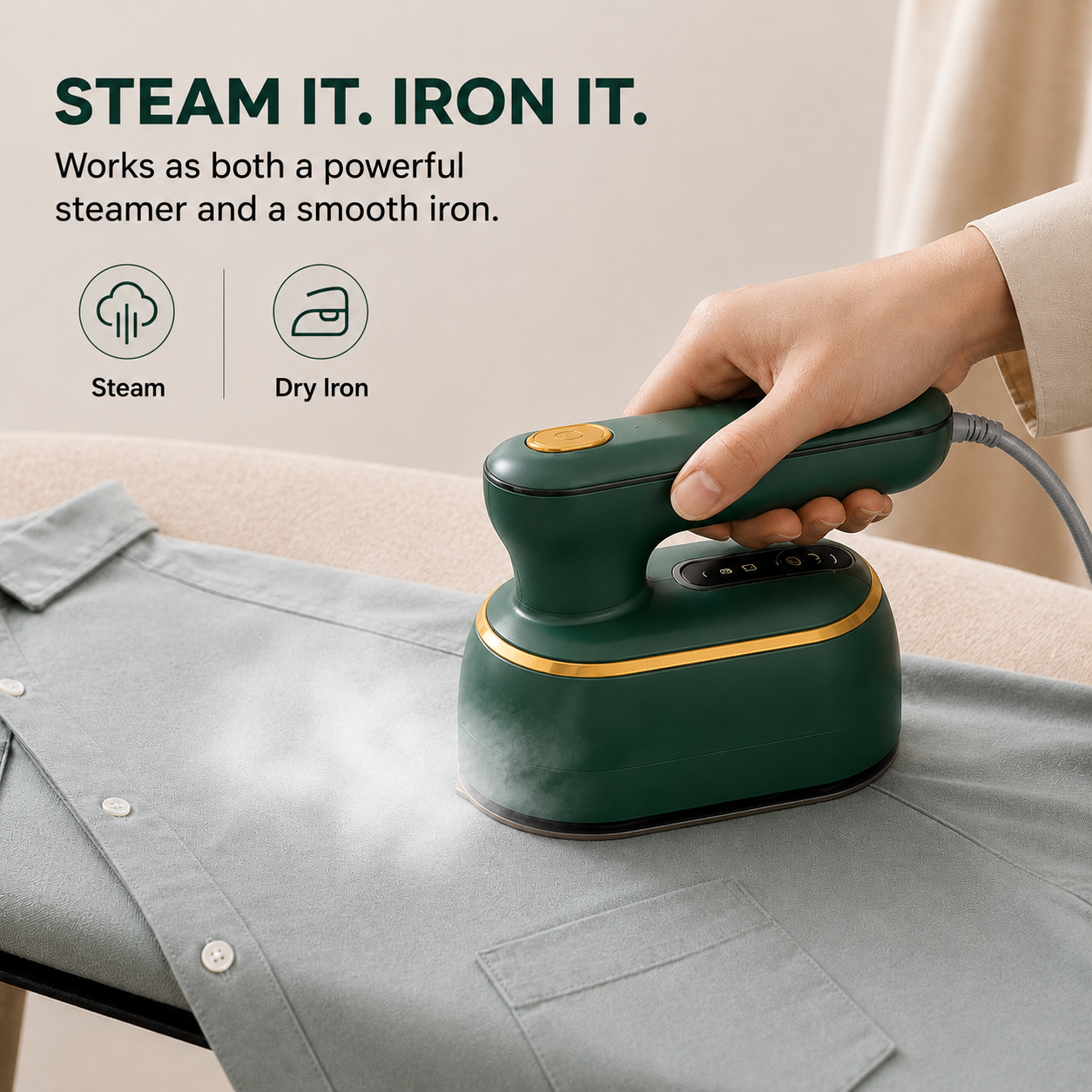 SteamEase Pro - Garment Steamer