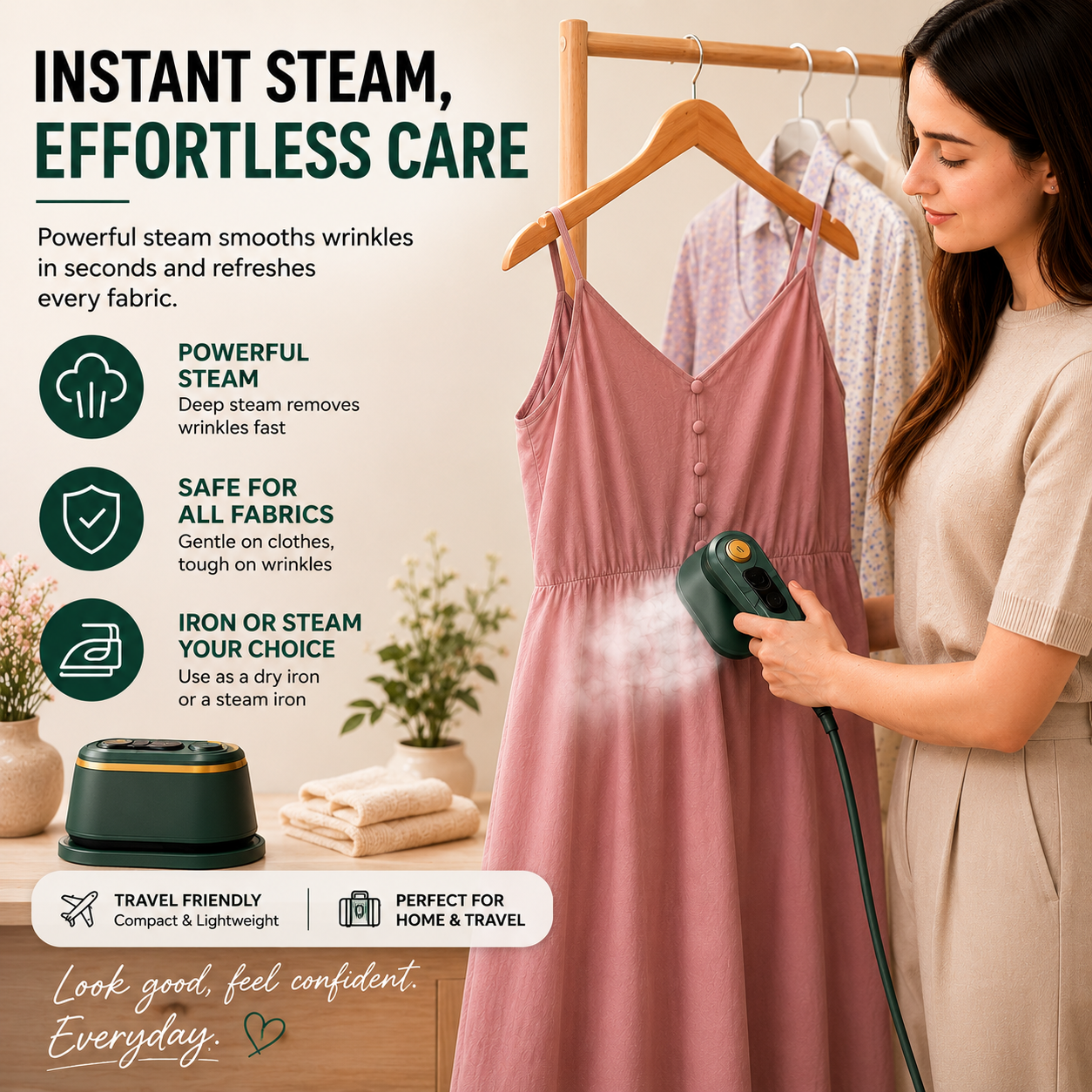 SteamEase Pro - Garment Steamer