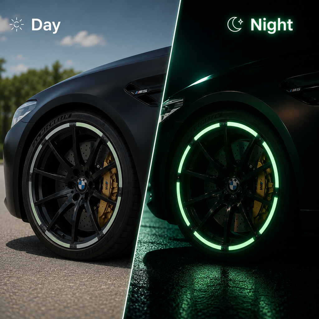 Rim Flare - Reflective Wheel Rim Stickers