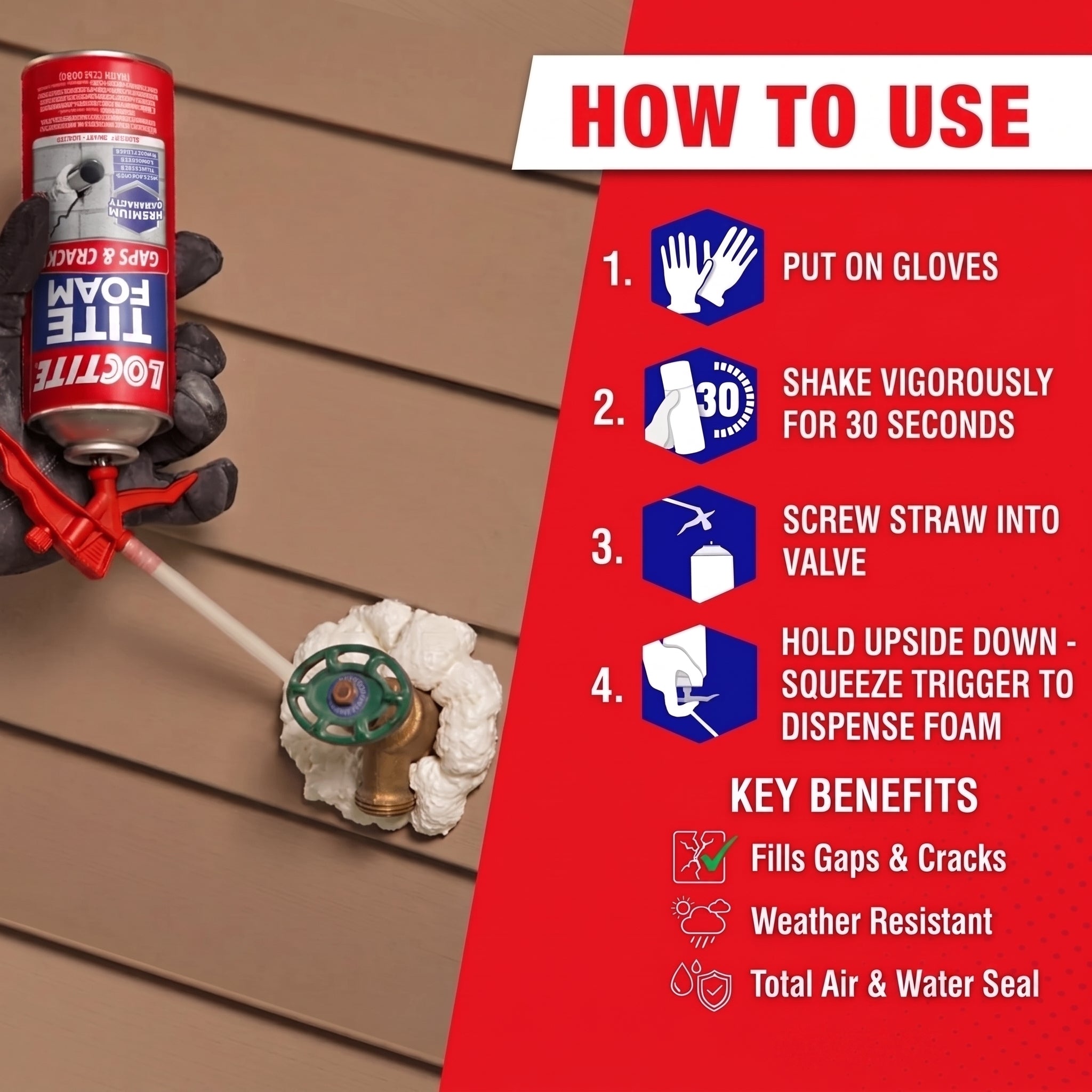 PowerSeal Gap Filler Foam