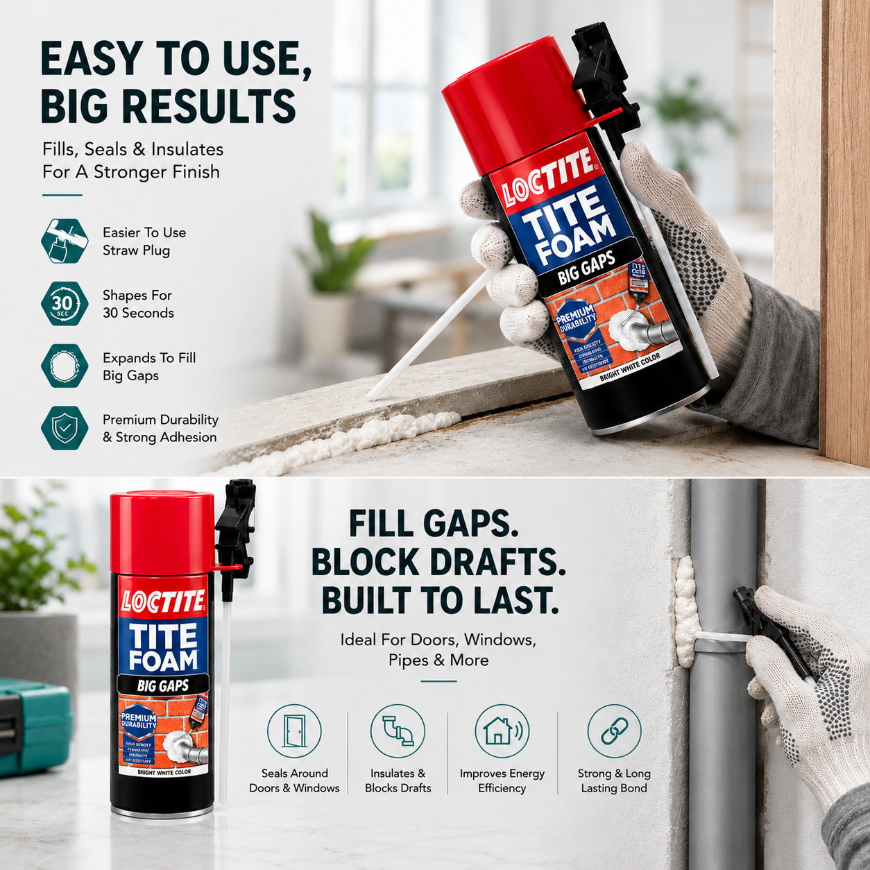 PowerSeal Gap Filler Foam